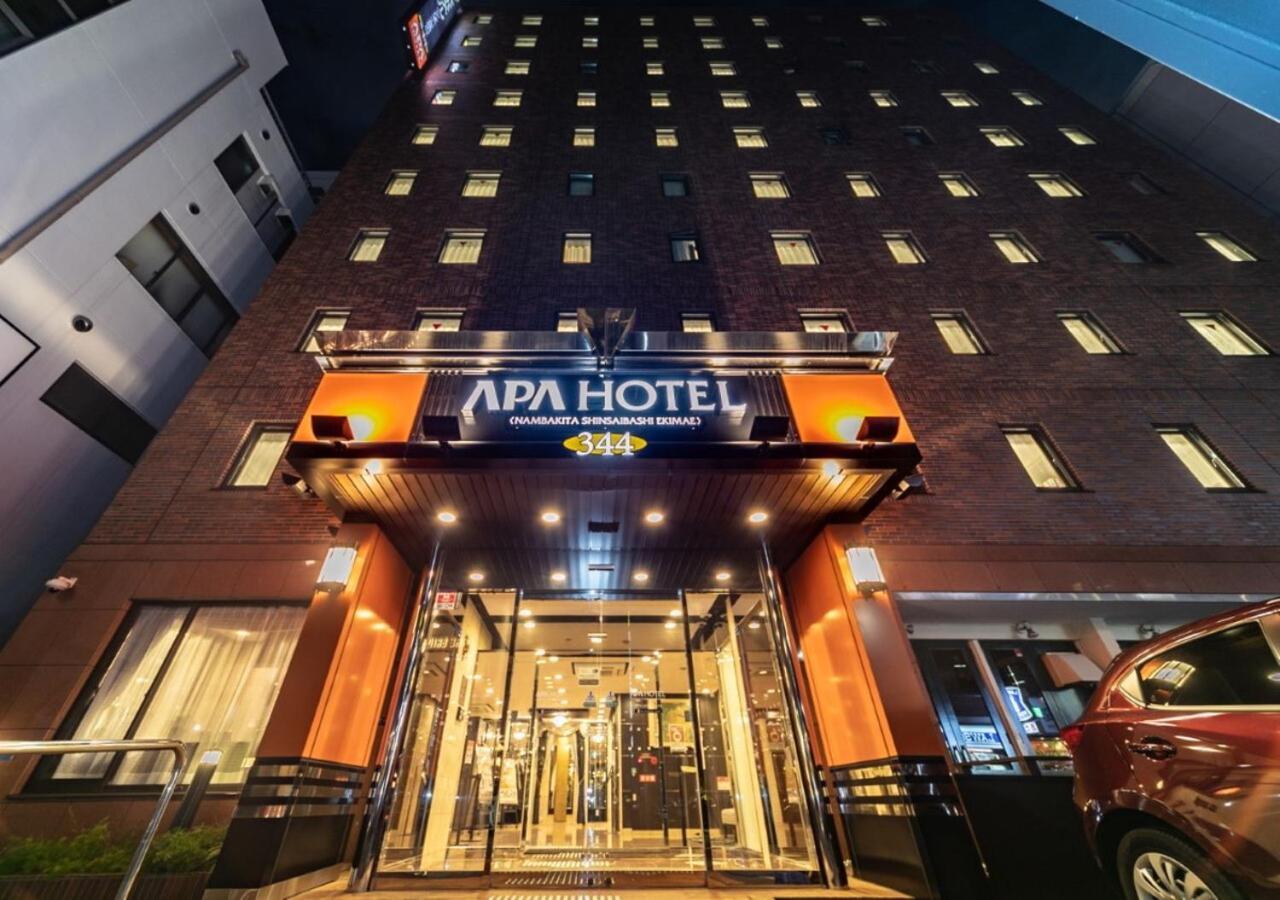 אוסקה Apa Hotel Nambakita Shinsaibashi Ekimae מראה חיצוני תמונה